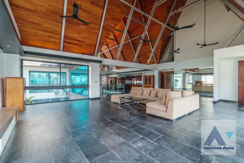 picture 🔼🔽 AccomA 📩 Double High Ceiling,Penthouse,Huge Terrace,Duplex Condo 5 BR Condominium @Baan Saraan (13002072) - 3/20