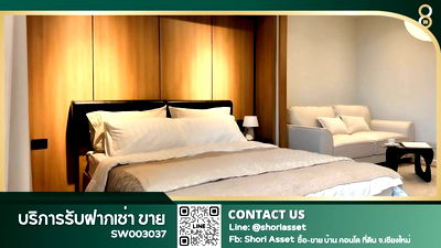 Condos for sale 700 Year Sports Arena Chiang Mai : Condo for sale on Nimman Road, Soi 15 (Boonmas Nimman). Airbnb allowed. Worth the investment. Great location. SW003037
