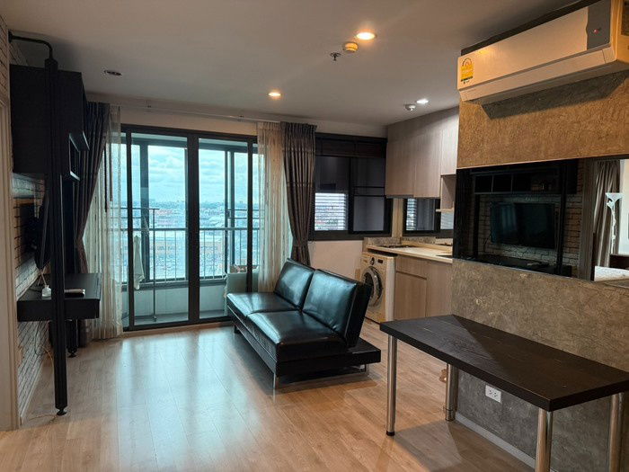 รูป 💥💥ให้เช่าคอนโด IDEO Mobi Charan-Interchange 2Bed1Bath 45 ตร.ม.ชั้น 10 ใกล้ MRT บางขุนนนท์ พร้อมอยู่ สอบถาม LINE ID: @atfirm💥💥 - รูปที่ 1/17