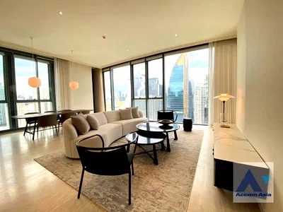 คอนโดให้เช่า : 🔼🔽 AccomA 📩 Fully Furnished 2 BR Condominium @Scope Langsuan (AA41302)