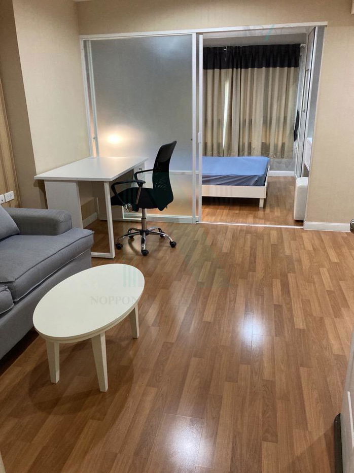 รูป ให้เช่าคอนโด ลุมพินี เพลส พระราม 9 - รัชดา อาคาร D ชั้น 7 1 ห้องนอน ขนาด 33.00 ตรม ใกล้ เซ็นทรัลพระราม 9 - รูปที่ 6/8