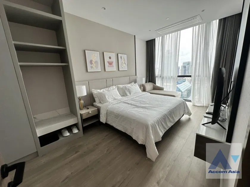 รูป 🔼🔽 AccomA 📩  Elegant condo with soft interior tones in Sathorn area (AA41296) - รูปที่ 5/9