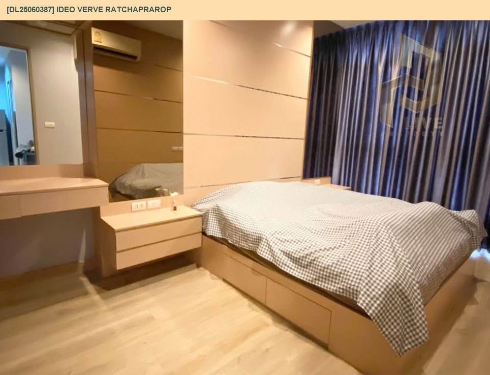 รูป DL25060387 ให้เช่าคอนโด ไอดีโอ เวิร์ฟ ราชปรารภ (IDEO Verve Ratchaprarop) ใกล้ ARL ราชปรารถ พร้อมเข้าอยู่ โทรด่วน 0614453194 LineID @162cjixi - รูปที่ 3/11