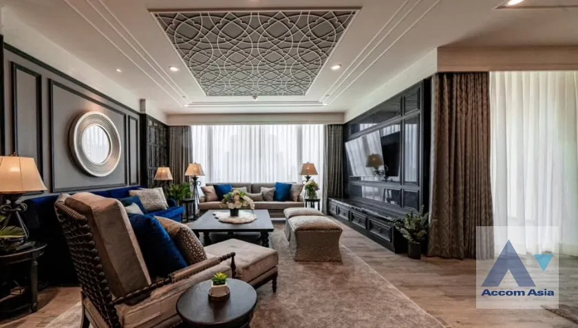 รูป 🔼🔽 AccomA 📩 Fully Furnished 3 BR Condominium @The Park Chidlom (AA26804) - รูปที่ 2/11