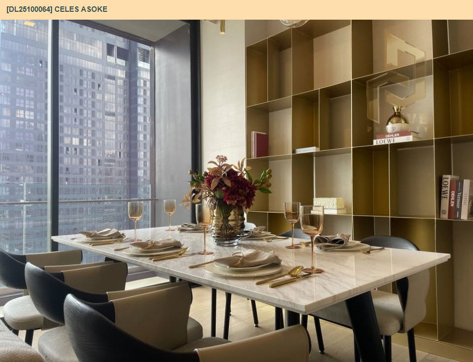 picture DL25100064 Condo for rent, CELES Asoke near BTS Asok, ready to move in, call urgently 0638692663 LineID @523dslwi - 21/23