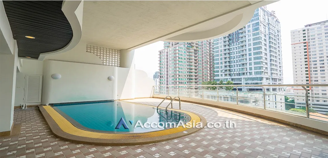 picture 🔼🔽 AccomA 📩 Private Swimming Pool,Huge Terrace,Duplex Condo 3 BR Condominium @Le Raffine Sukhumvit 24 (AA10510) - 1/15