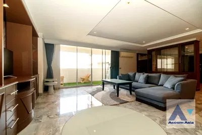 คอนโดให้เช่า : 🔼🔽 AccomA 📩 Pet friendly,Big Balcony 4 BR Condominium @D.S. Tower 1 (AA25838)