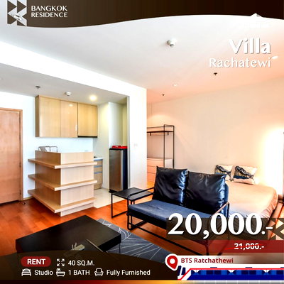 Condos for rent : Villa Rachatewi Ultimate Luxury Lifestyle with Convenience near BTS Ratchathewi