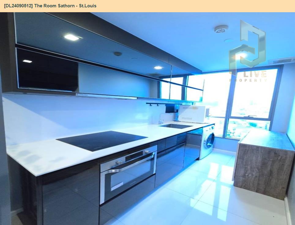 picture DL24090512 Condo for rent, The Room Sathorn - St.Louis near BTS Surasak, ready to move in, call urgently 0638692663 LineID @523dslwi - 6/8