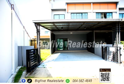 ขายทาวน์โฮม :   A68-077  ขาย บ้านแฝด สิริ เพลส เวสต์เกต หลังมุม ขายบ้าน 3 ห้องนอน ใกล้เซ็นทรัลเวสต์เกต✨