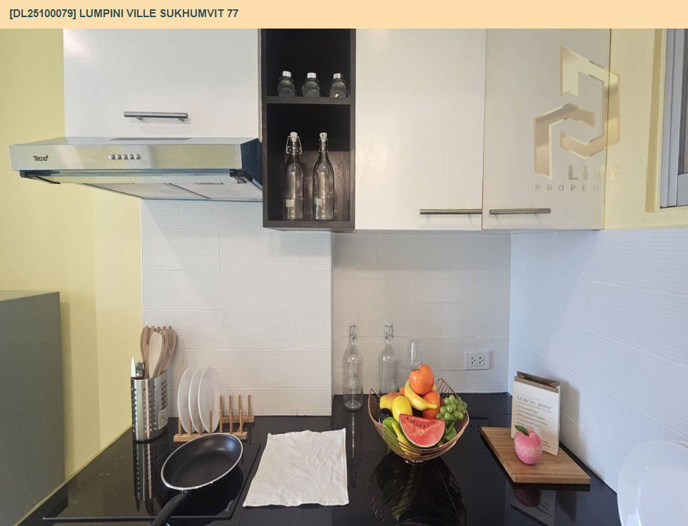 picture DL25100079 Condo for sale, Lumpini Ville Sukhumvit 77 near BTS On Nut, ready to move in, call urgently 0638692663 LineID @523dslwi - 8/15