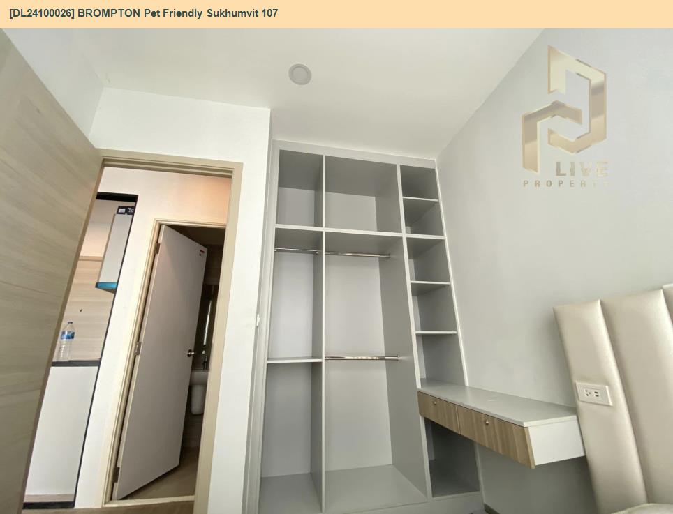picture DL24100026 Condo for rent, BROMPTON Pet Friendly Sukhumvit 107 near BTS Bearing, ready to move in, call urgently 0638692663 LineID @523dslwi - 3/7