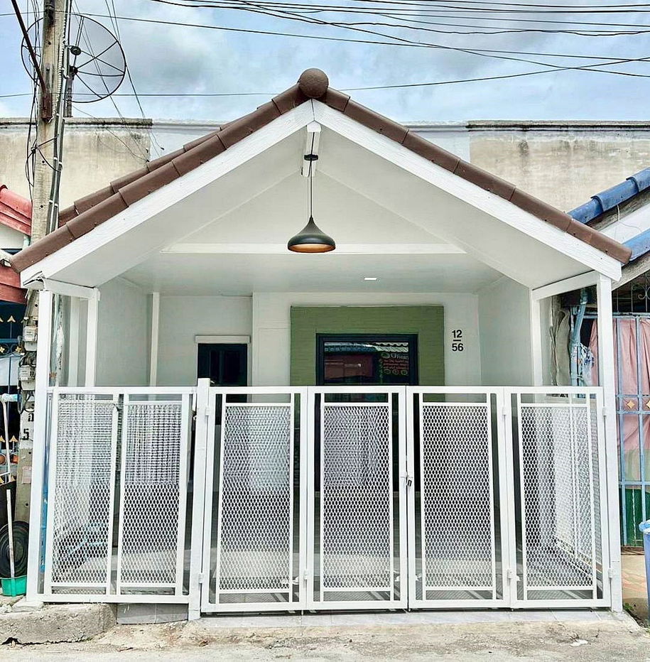 รูป หมู่บ้านพิมลราช 4  บ้านกล้วย ไทรน้อย   ทาวน์เฮ้าส์  2 ห้องนอน  รีโนเวทใหม่  บ้านสวยมาก - รูปที่ 1/15