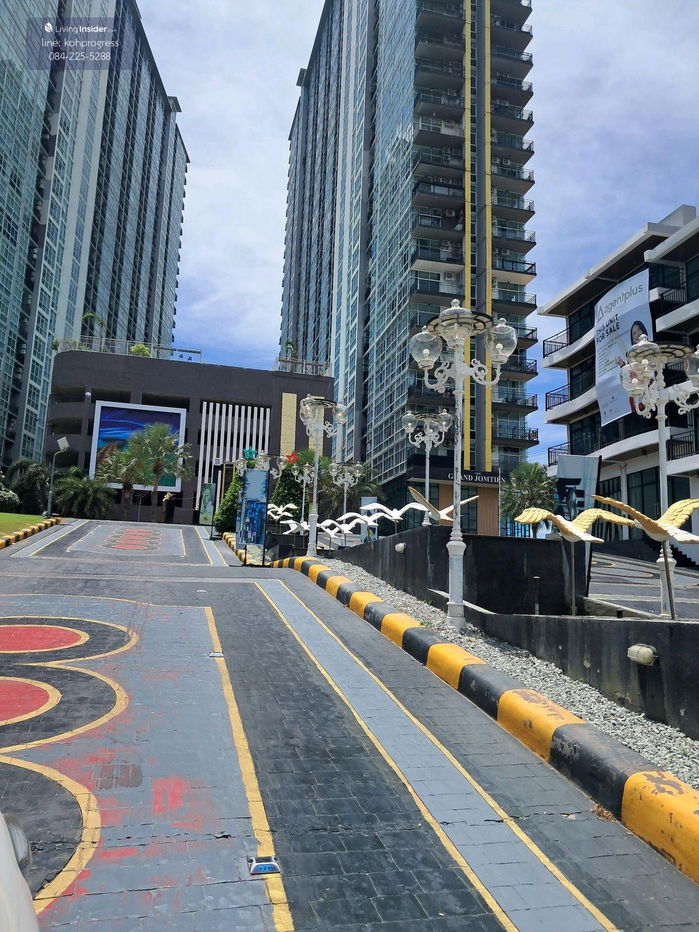 picture Condo for sale in Jomtien, Pattaya, 12th floor, sea view, pool view, built-in furniture, complete electrical appliances, 200 meters from the sea,  - 10/13
