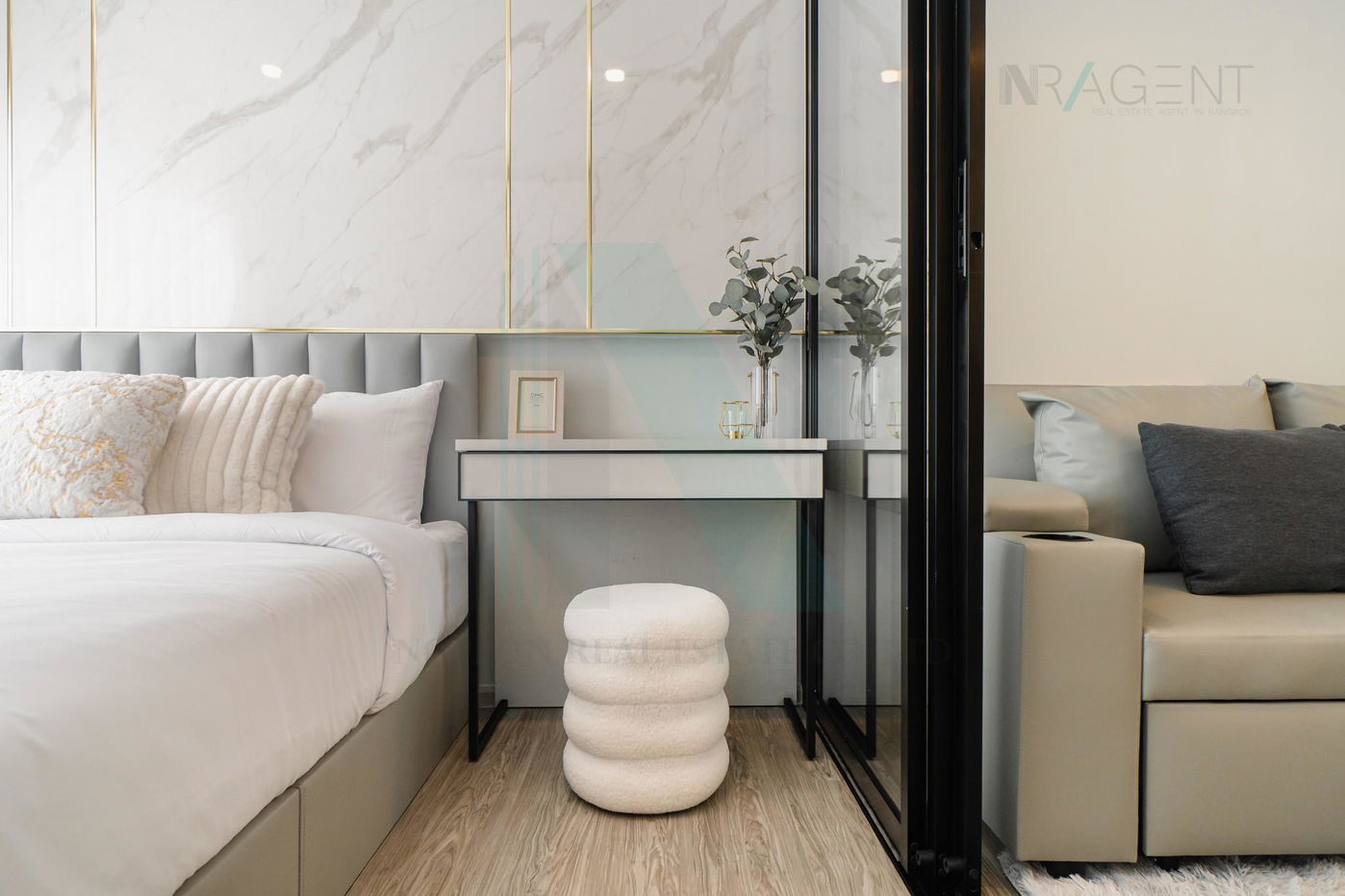 รูป 📌 ให้เช่าคอนโด รีเจ้นท์ โฮม บางนา อาคาร B ชั้น 25 1 ห้องนอน ขนาด 28.00 ตรม ใกล้ BTS บางนา - รูปที่ 5/8