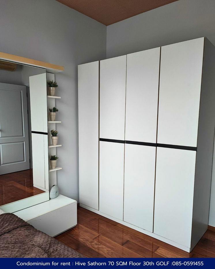 รูป ให้เช่าคอนโด HIVE Sathorn (ไฮฟ์ สาทร) 70 sqm ชั้น 30  - รูปที่ 7/15