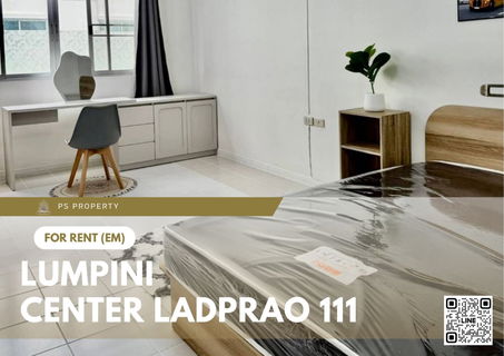 รูปภาพ ให้เช่า 📍 Lumpini Center Ladprao 111 📍 เฟอร์นิเจอร์ และ เครื่องใช้ไฟฟ้าครบ ใกล้ MRT ลาดพร้าว