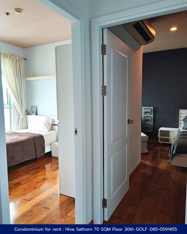 รูป ให้เช่าคอนโด HIVE Sathorn (ไฮฟ์ สาทร) 70 sqm ชั้น 30  - รูปที่ 11/15