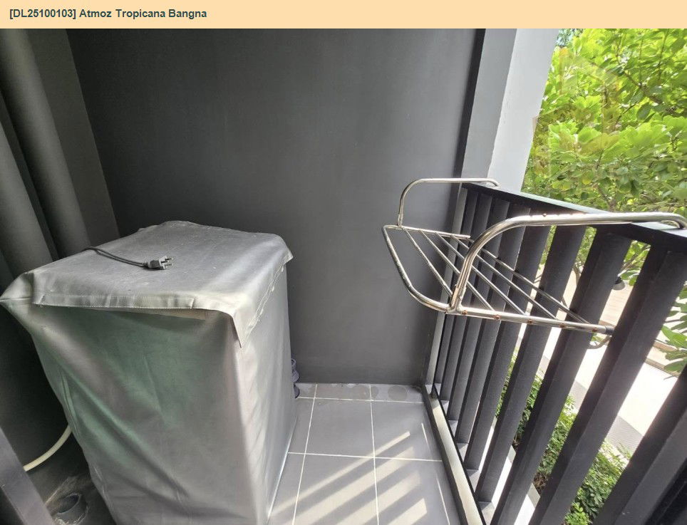 picture DL25100103 Condo for rent, Atmoz Tropicana Bangna near -, ready to move in, call urgently 0638692663 LineID @523dslwi - 8/9