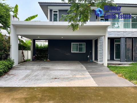 Single house for sale, Manthana 2, Bangna Km. 7, near Mega Bangna