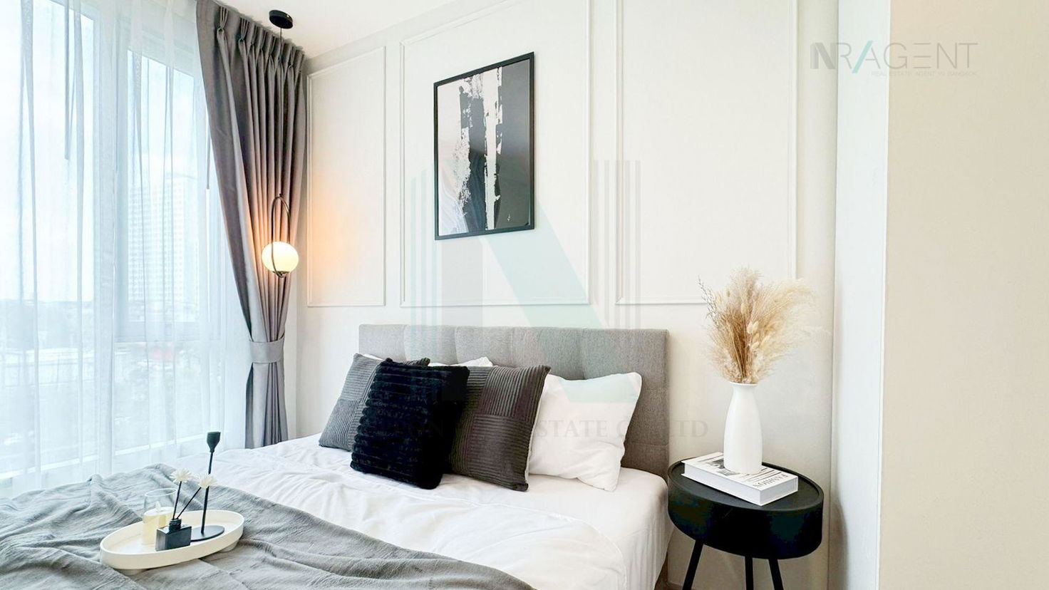 รูป ขายคอนโด พลัมคอนโด ราม 60 อินเตอร์เชนจ์ อาคาร B ชั้น 4 1 ห้องนอน ขนาด 26 ตรม ใกล้ เดอะมอลล์ บางกะปิ - รูปที่ 6/8