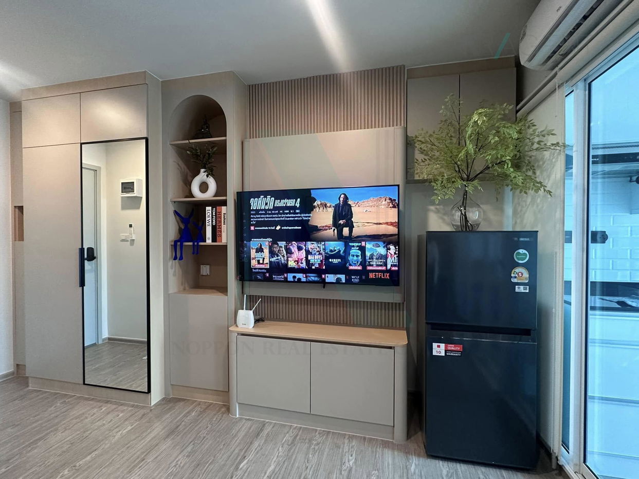 รูป 🚩 ให้เช่าคอนโด รีเจ้นท์ โฮม บางนา อาคาร B ชั้น 18 1 ห้องนอน ขนาด 28 ตรม ใกล้ BTS บางนา - รูปที่ 7/8