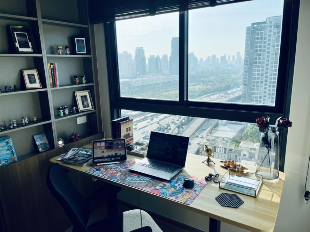 รูป ให้เช่า ✨ IDEO Rama 9 - Asoke ✨ ห้องสวย เฟอร์นิเจอร์ เครื่องใช้ไฟฟ้าครบ ใกล้ MRT พระราม 9 เพียง 450 เมตร - รูปที่ 4/11