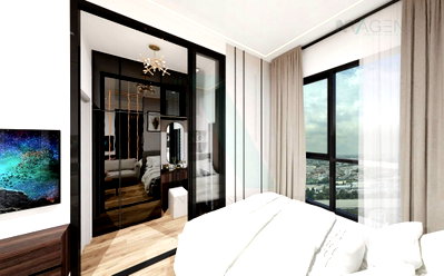 Condos for sale : 🚩 For Sell Condo THE ORIGIN PLUG & PLAY RAMINTRA Building 1, Floor 5,Studio, Room size 21 sqm