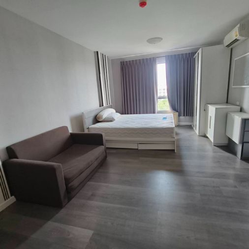 ขายคอนโด ดีคอนโด แคมปัส รีสอร์ท บางนา ตึก A ชั้น ุ6 ขนาด 31 ตร.ม. ราคา 1.12 ล้านบาท  ใกล้ ม.เอแบค บางนา    