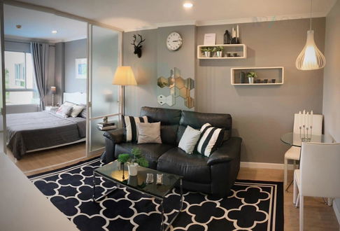 🎊 For Rent Condo LUMPINI VILLE RAMKHAMHAENG 26 Building C, Floor 2,1 bed room, Room size 33 sqm