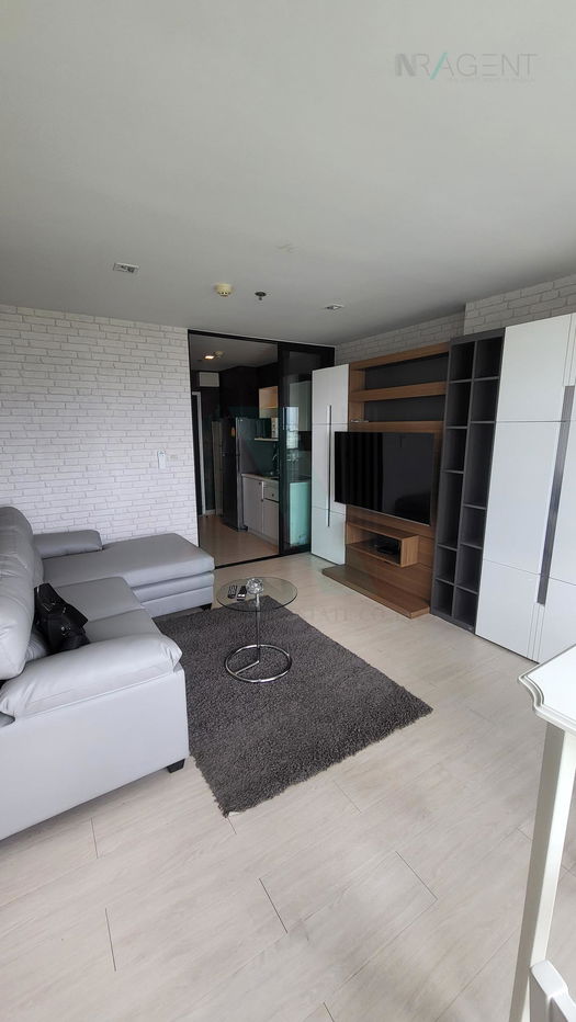 รูป 🎊 ให้เช่าคอนโด ไนท์บริดจ์ แบริ่ง อาคาร 1 ชั้น 12 Duplex ขนาด 51 ตรม ใกล้ ชัยวิวัฒน์ซุปเปอร์มาร์เก็ต - รูปที่ 2/8