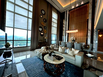 Condos for sale Darasamut School : Luxury condo for sale, The Sea Sriracha, penthouse room, brand new, fully furnished, move in ready