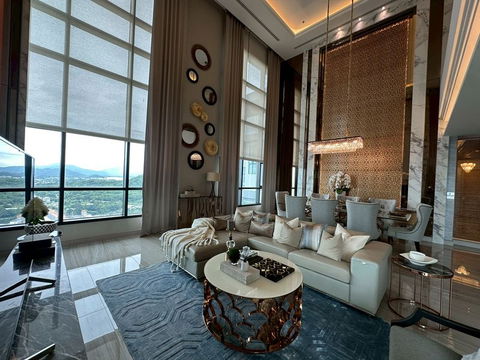 Luxury condo for sale, The Sea Sriracha, penthouse room, brand new, fully furnished, move in ready
