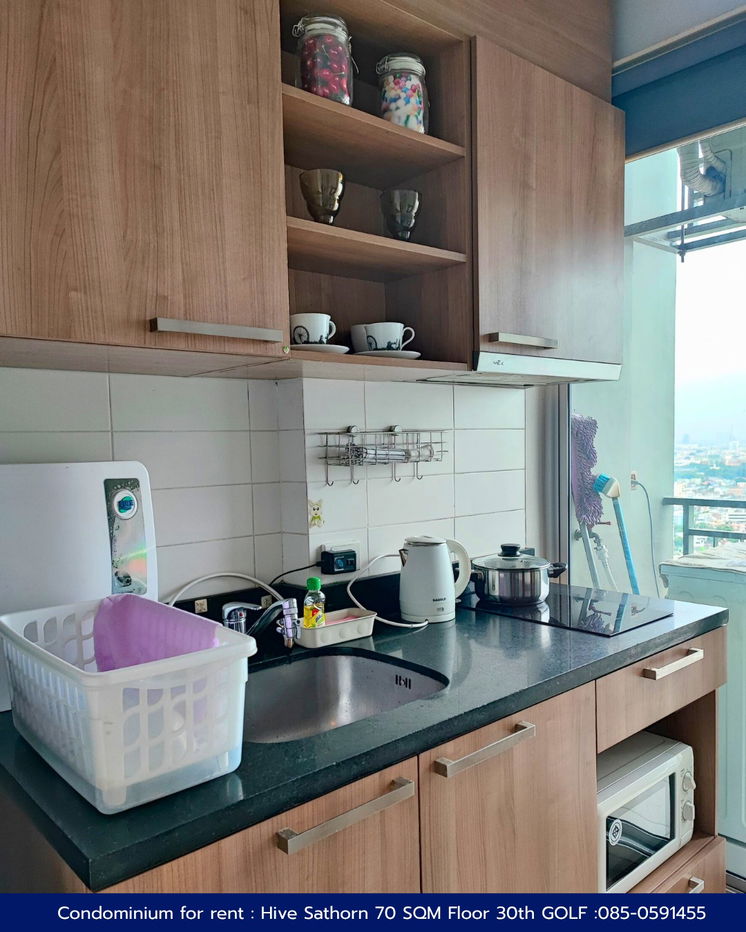 รูป ให้เช่าคอนโด HIVE Sathorn (ไฮฟ์ สาทร) 70 sqm ชั้น 30  - รูปที่ 5/15