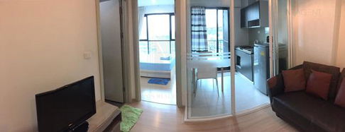 🔺 For Rent Condo THE BASE RAMA 9 - RAMKHAMHAENG Building 1, Floor 7,1 bed room, Room size 30.00 sqm