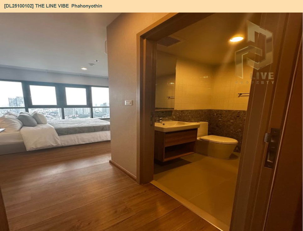 picture DL25100102 Condo for rent, THE LINE VIBE  Phahonyothin near BTS ห้าแยกลาดพร้าว, ready to move in, call urgently 0638692663 LineID @897iyzll - 6/7