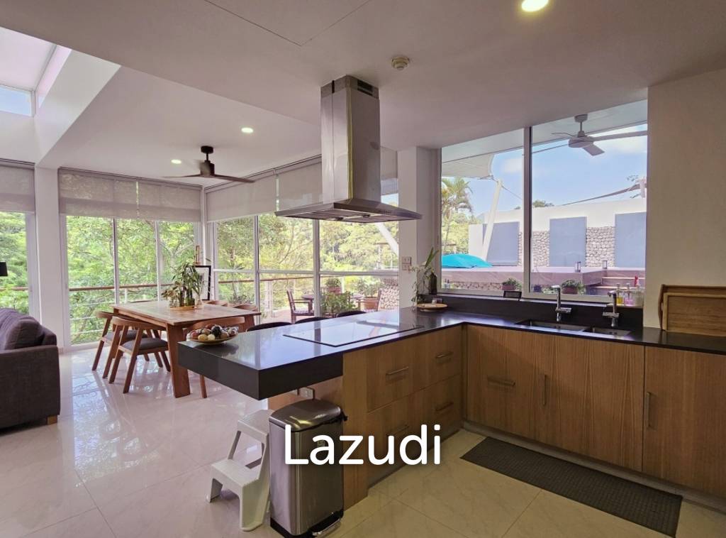 รูป 3-Bedroom Penthouse with Mountain View in Kamala - รูปที่ 4/27