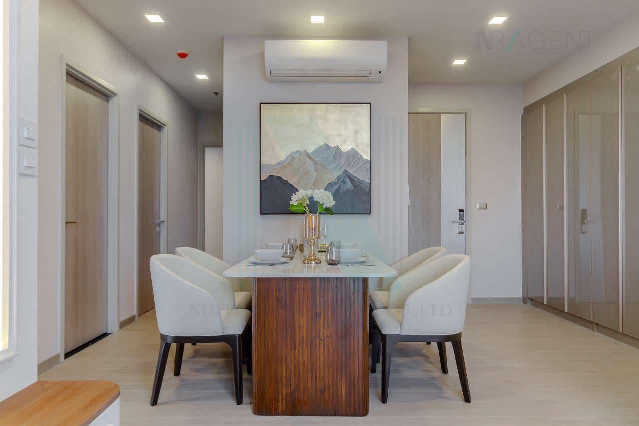 รูป 🎊 ให้เช่าคอนโด วันไนน์ไฟว์ อโศก-พระราม 9 อาคาร A ชั้น 58 3 ห้องนอน ขนาด 93 ตรม ใกล้ เซ็นทรัล พระราม 9 - รูปที่ 3/8