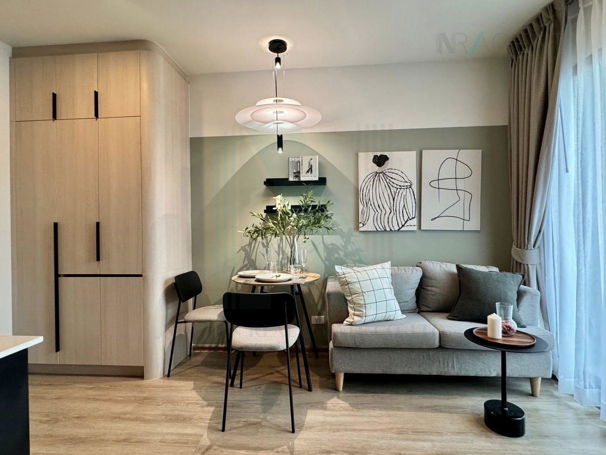 รูป 🎊 ให้เช่าคอนโด นิว ดิสทริค อาร์ 9 อาคาร 1 ชั้น 16 1 ห้องนอน ขนาด 27 ตรม ใกล้ MRT พระราม 9 - รูปที่ 5/8