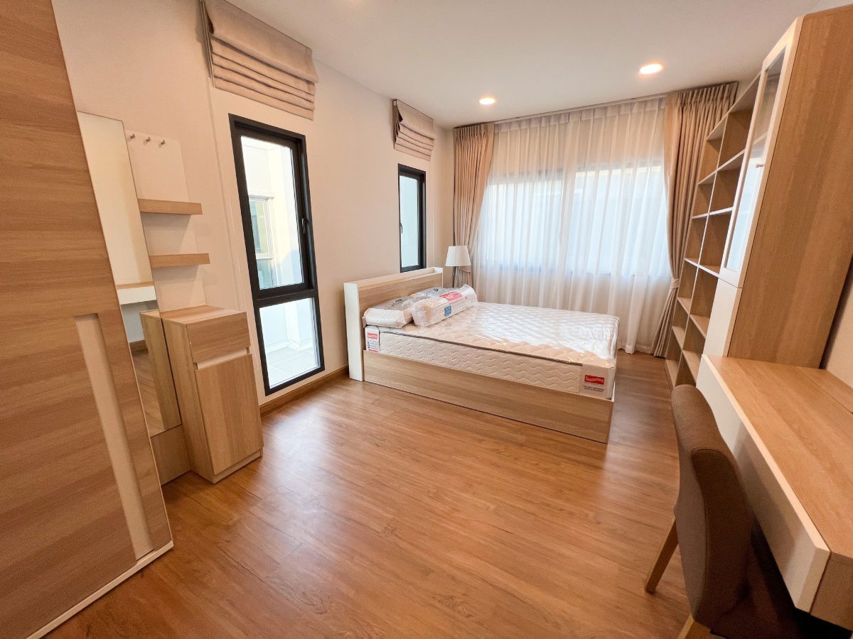 picture [Rent] Luxury detached house Centro Bangna (Centro Bangna) only 1 minute to Mega Bangna, near the expressway. - 8/12