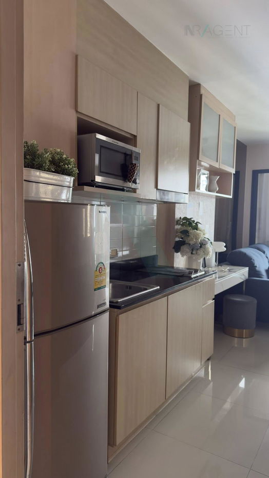 รูป 🎊 ให้เช่าคอนโด ไอดีโอ รัชดา-ห้วยขวาง อาคาร 1 ชั้น 11 1 ห้องนอน ขนาด 35 ตรม ใกล้ The Street รัชดา - รูปที่ 8/8