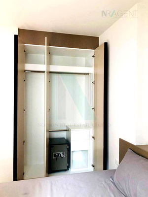 คอนโดให้เช่า : 🎉 ให้เช่าคอนโด ไอดีโอ พระราม 9 - อโศก อาคาร 1 ชั้น 12 1 ห้องนอน ขนาด 35.00 ตรม ใกล้ MRT พระราม 9