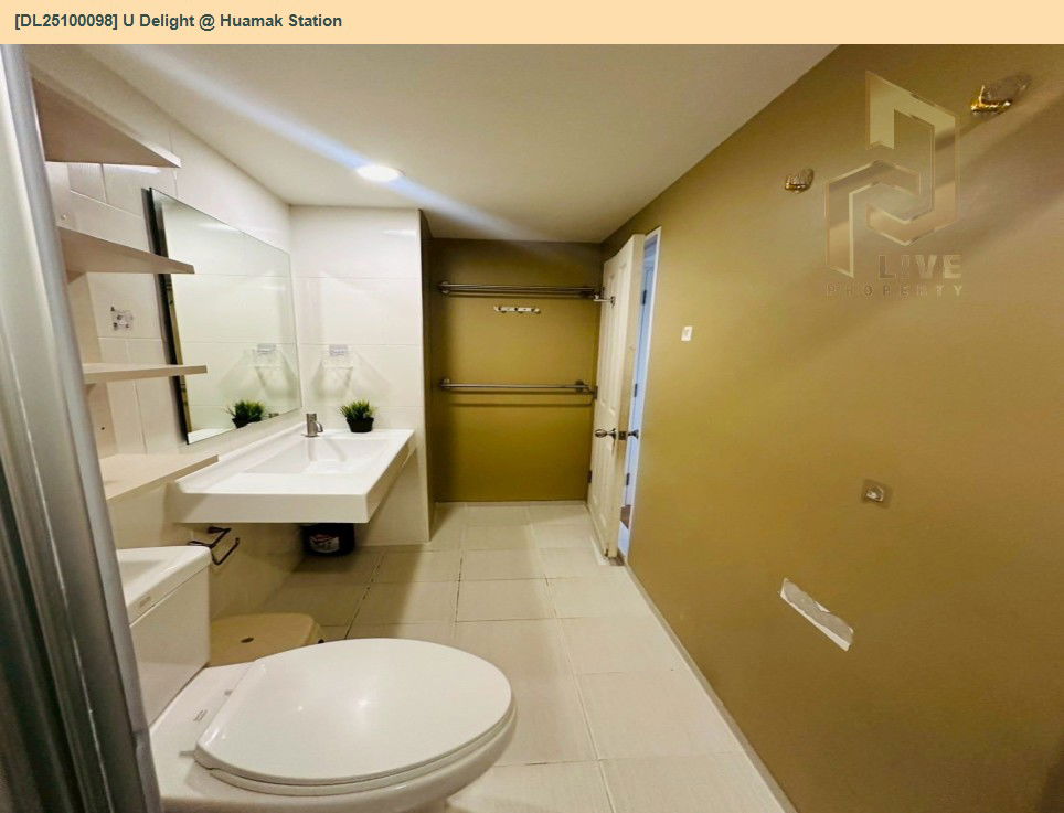 picture DL25100098 Condo for rent, U Delight @ Huamak Station near ARL Hua Mak, ready to move in, call urgently 0638692663 LineID @523dslwi - 7/14