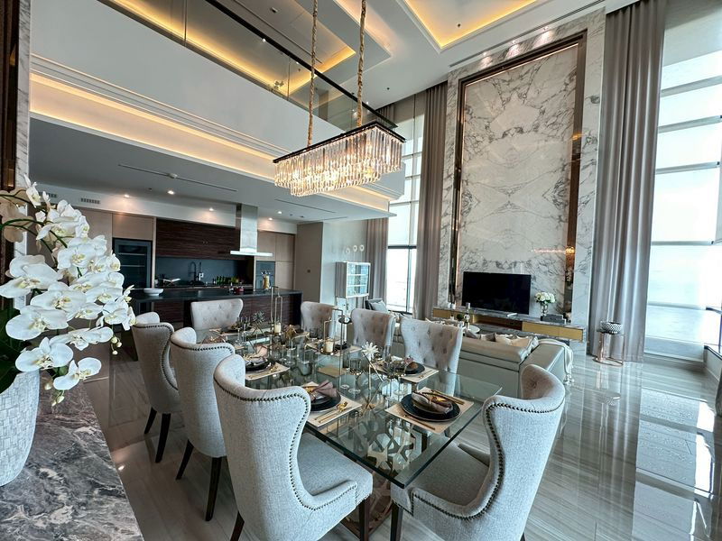picture Luxury condo for sale, The Sea Sriracha, penthouse room, brand new, fully furnished, move in ready - 4/18