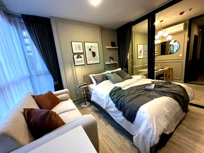 คอนโดให้เช่า : ให้เช่าคอนโด เอ็กซ์ที ห้วยขวาง อาคาร A ชั้น 15 1 ห้องนอน ขนาด 30.00 ตรม ใกล้ The Street รัชดา