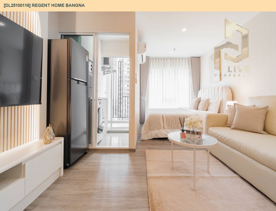 รูป DL25100116 ให้เช่าคอนโด รีเจ้นท์ โฮม บางนา (Regent home bangna) ใกล้ BTS บางนา พร้อมเข้าอยู่ โทรด่วน 0656133286 LineID @897iyzll - รูปที่ 4/11