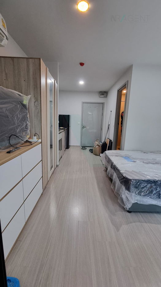 picture 🎊 For Rent Condo ASPIRE ASOKE - RATCHADA Building A, Floor 3,Studio, Room size 25 sqm - 2/8