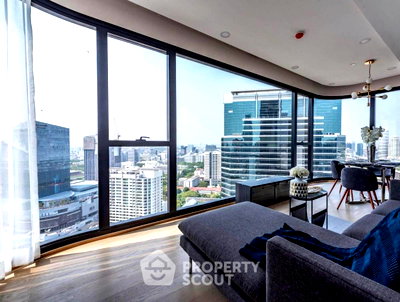 Condos for rent : 37th-Floor 2-BR At Ashton Chula Silom, 100m To MRT Sam Yan (ID 1892295)