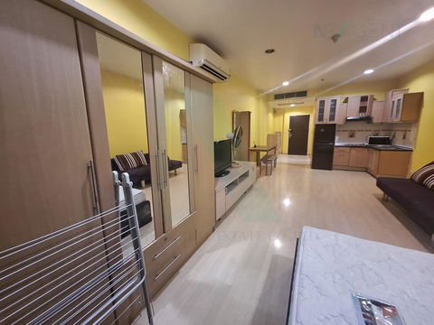 🎊 For Rent Condo THE PLATINUM Building 1, Floor 17,Studio, Room size 45 sqm