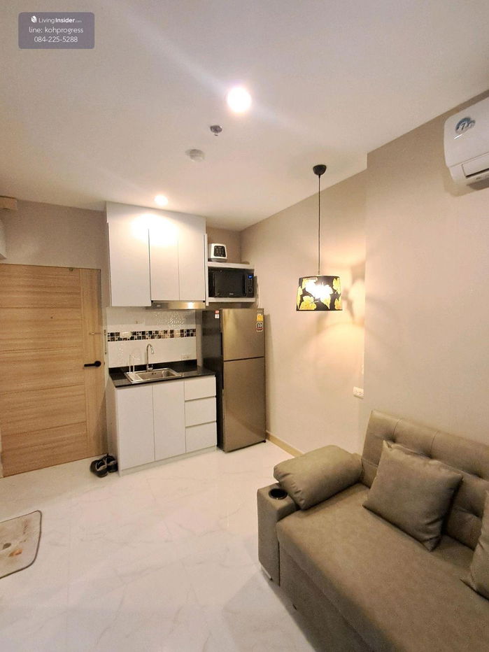 picture Condo for sale in Jomtien, Pattaya, 12th floor, sea view, pool view, built-in furniture, complete electrical appliances, 200 meters from the sea,  - 4/13